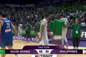 超难三分进加时&逆转淘汰东道主！菲律宾8强对阵卫冕冠军澳大利亚