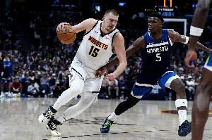 6连胜VS4连胜！ESPN预测胜率：掘金48.6% 森林狼51.4%